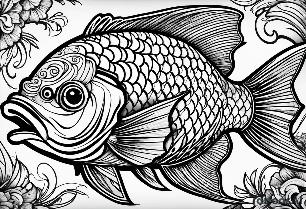 fish tattoo idea