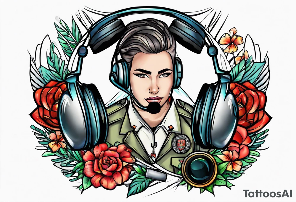 Medic/911 dispatcher/paradise tattoo idea