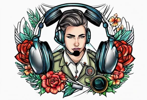 Medic/911 dispatcher/paradise tattoo idea