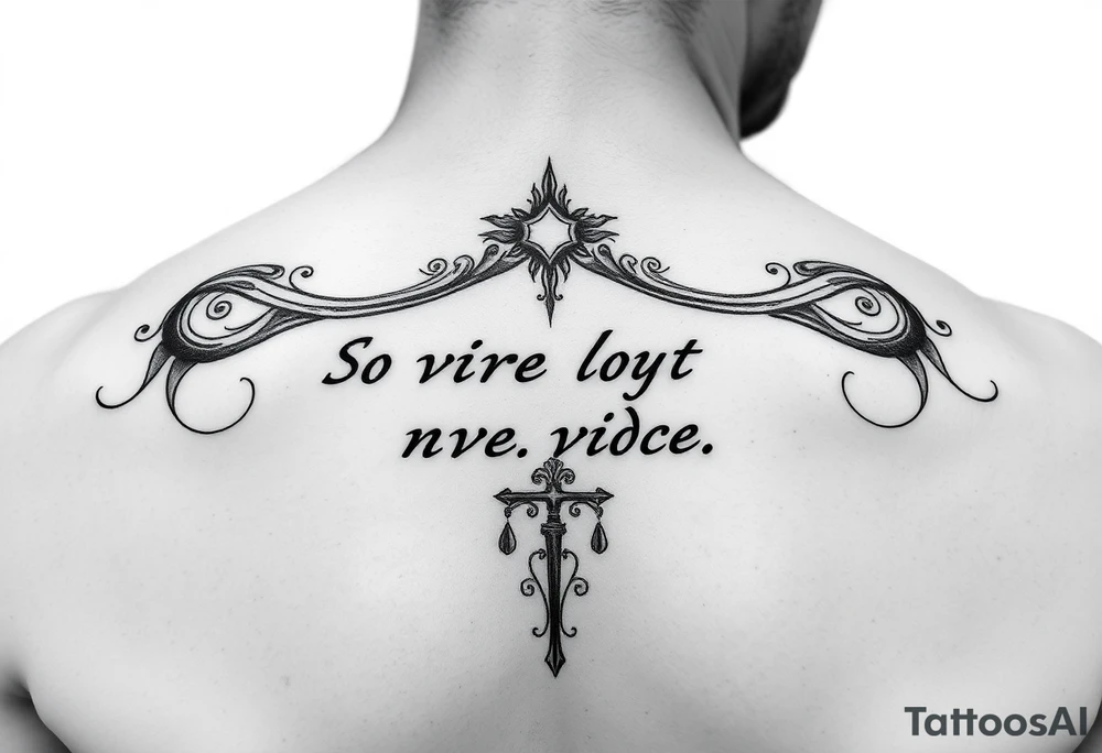 Reminder of surviving divorce tattoo idea