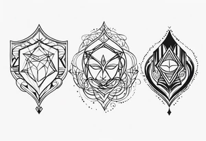 tres maos dadas tattoo idea