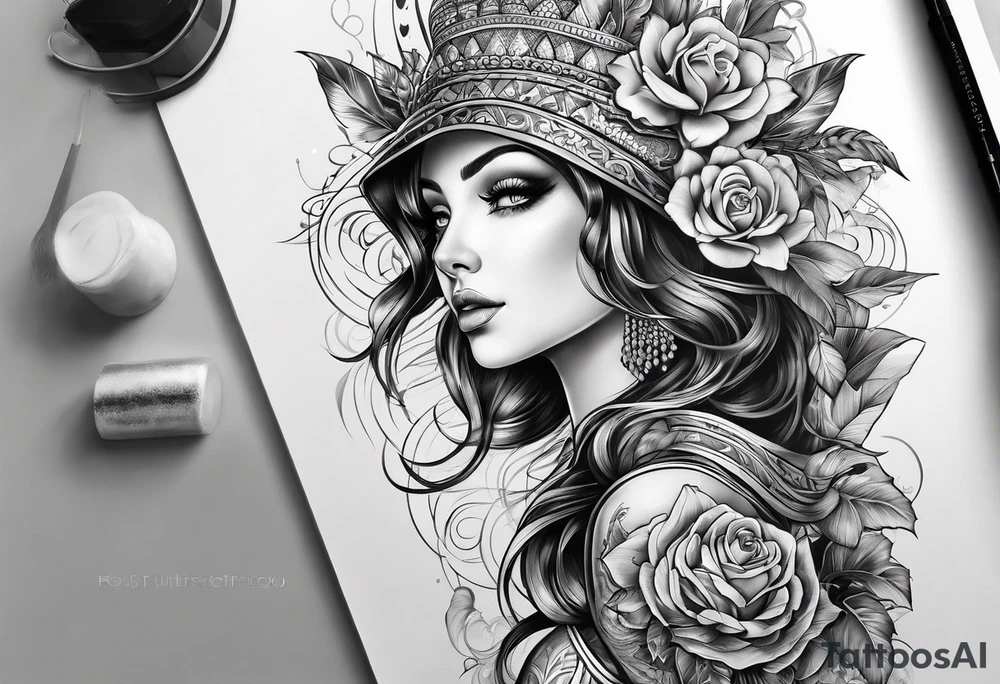 Fitness tattoo idea