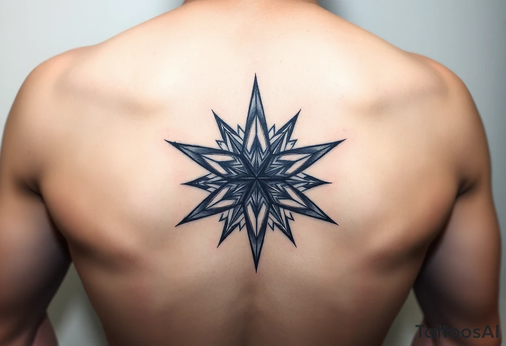 falling
 star tattoo idea