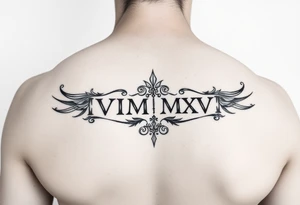 IVIMMXVI for wrist tattoo idea