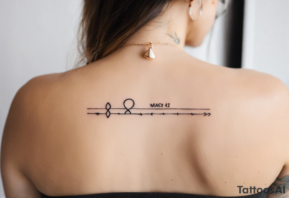 Multiple date abortion tattoo, simple but sweet showing intentional abortions and the week it happened next to it,
Like 
March 12,2018 - 15wks
May 3, 2020 - 28 weeks female
February 2021 - 9 weeks
July 21, 2023 - baby boy 29wks tattoo idea