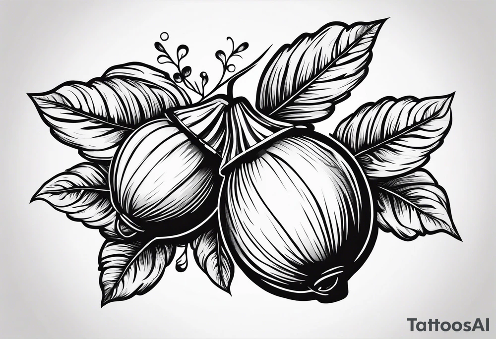 Acorn tattoo idea