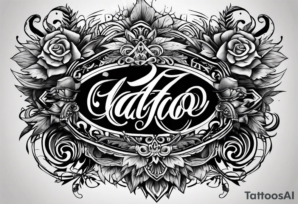 All I ever ask of you is to promise not to stop when I say when tattoo idea