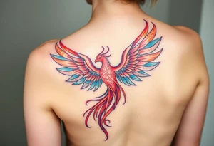 Phoenix tattoo idea