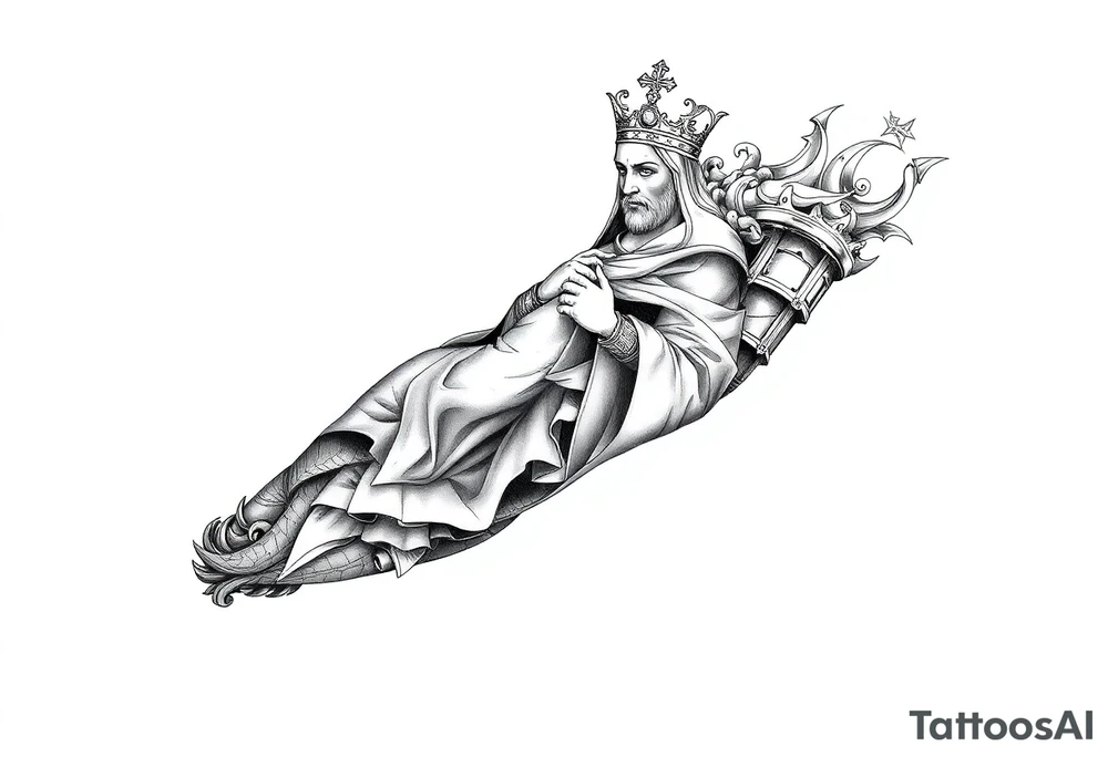Saint Barbara tattoo idea