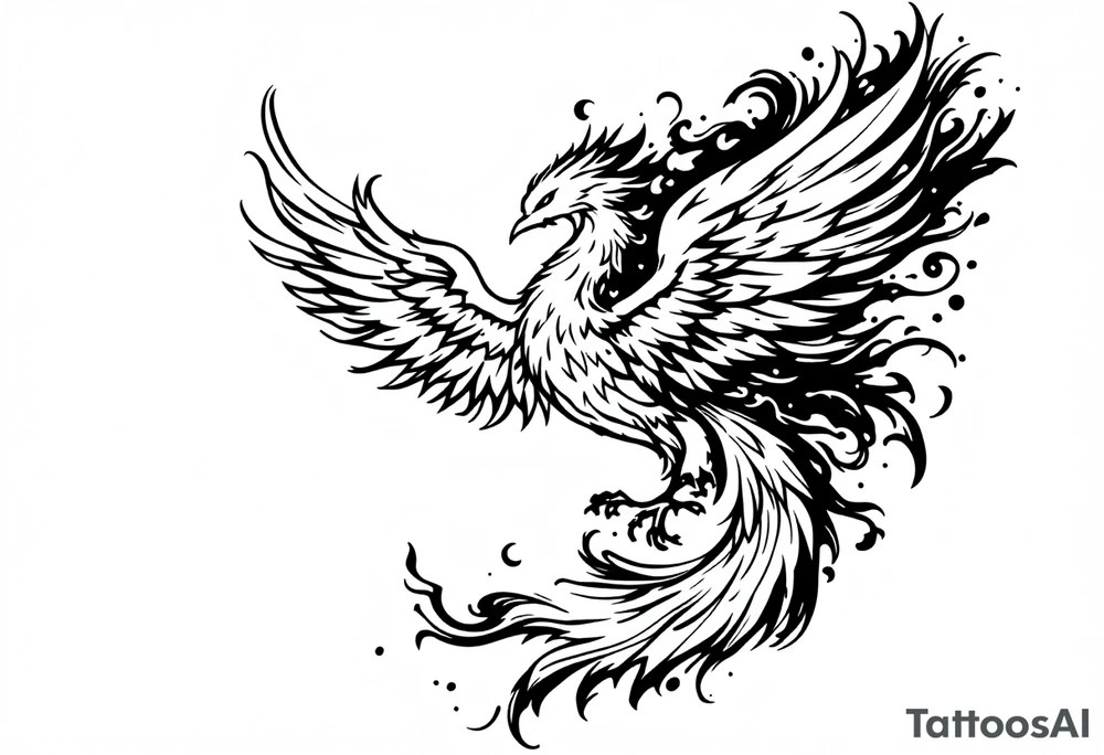 Mythology,phoenix tattoo idea