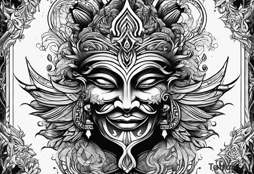 Trident tattoo idea