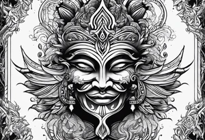 Trident tattoo idea