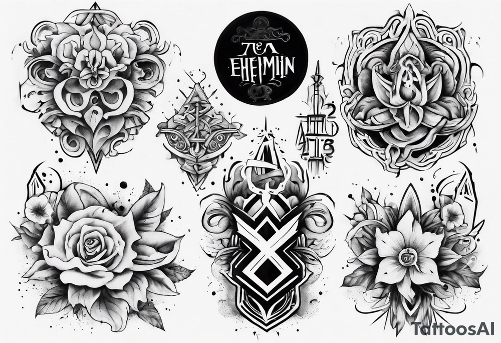 ta eph'hemin, ta ouk eph'hemin tattoo idea