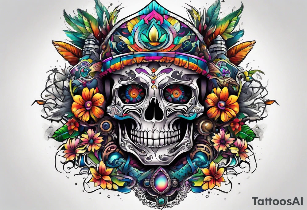 Psychedelics tattoo idea