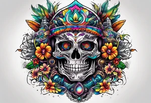 Psychedelics tattoo idea