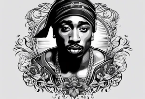 2pac quote tattoo idea