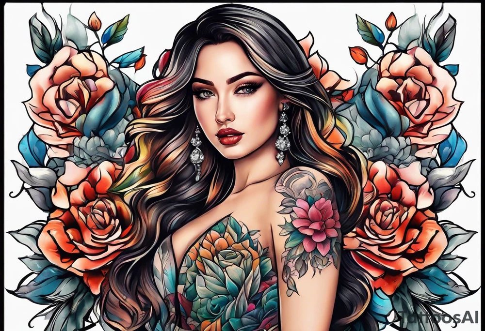 Couple tattoo tattoo idea