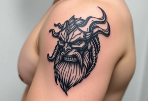 Big Tartarus greek full size tattoo idea