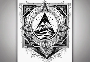 geometry tattoo idea
