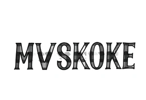 The word “MVSKOKE” shaded with Pendleton print tattoo idea