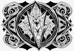 Vampire forearm tattoo tattoo idea