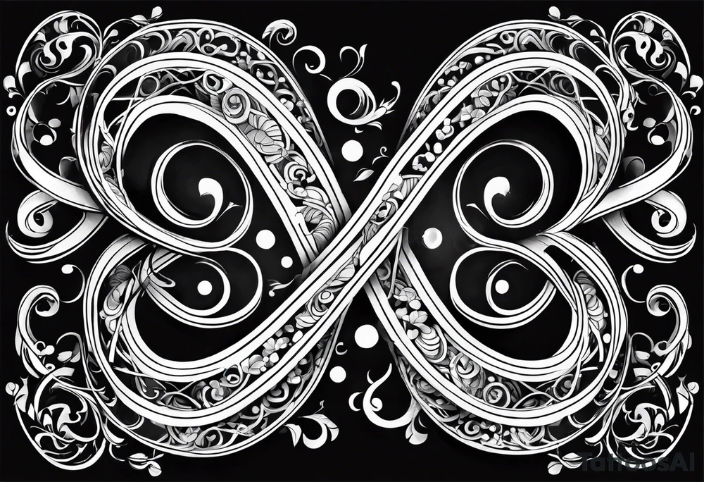 The words “Even If” and infinity symbol tattoo idea The words “Even If” and infinity symbol tattoo idea