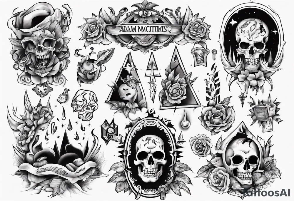 el nacimiento de Adam tattoo idea