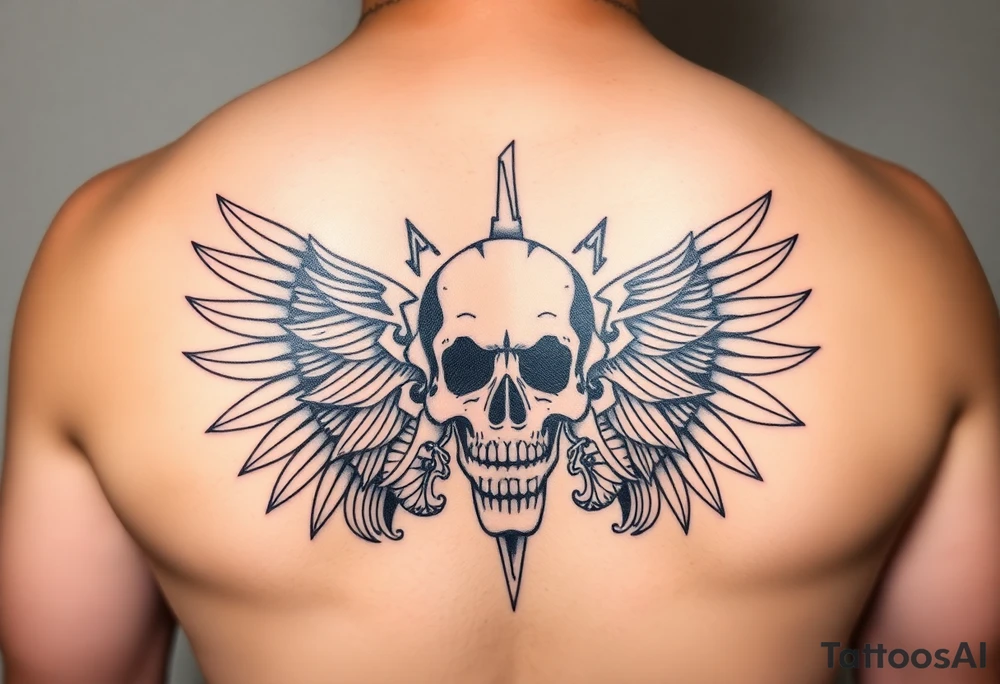 Create a mexican Aztec tattoo with life and death as the theme for the inner bicep tattoo idea