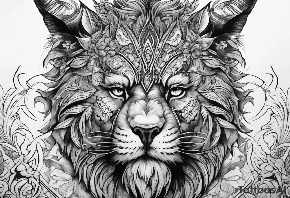 Beast within tattoo idea