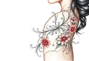 super powers siringe tattoo idea