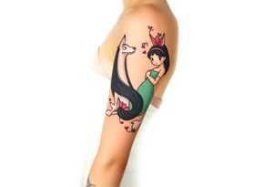 Studio ghibli characters tattoo idea