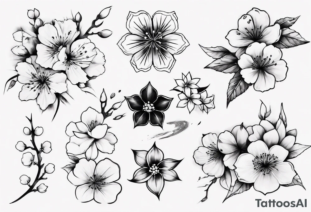 Sakura tattoo idea