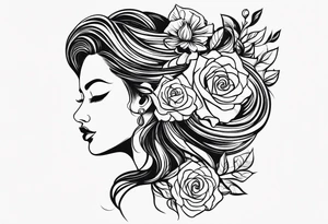 powerful but simple statement about motherhood tattoo idea
