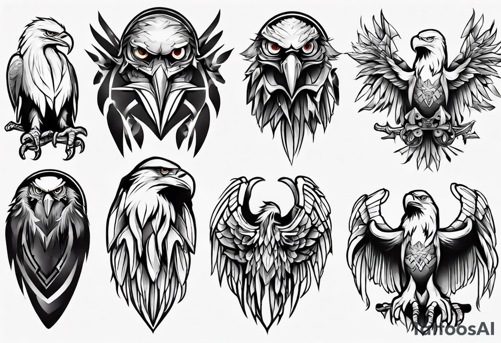 eagle tattoo idea