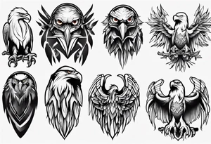 eagle tattoo idea