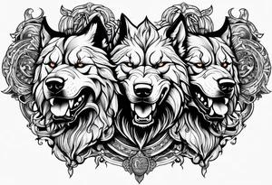 Cerberus tattoo idea