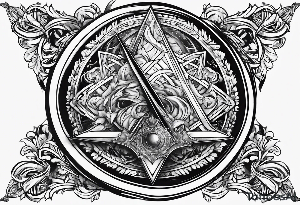 spear of longinus tattoo idea