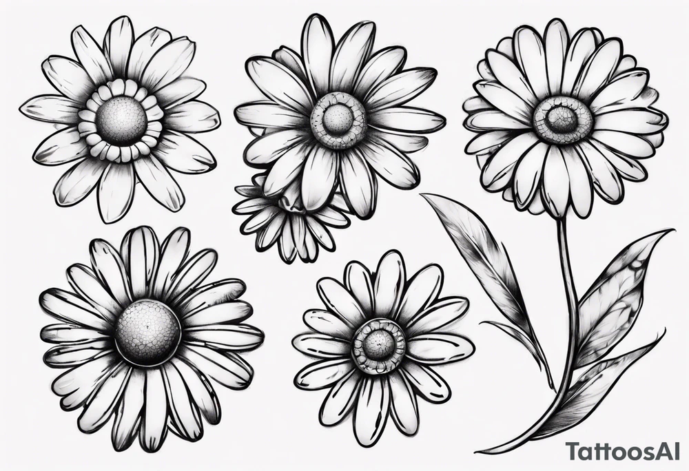 Daisy tattoo idea