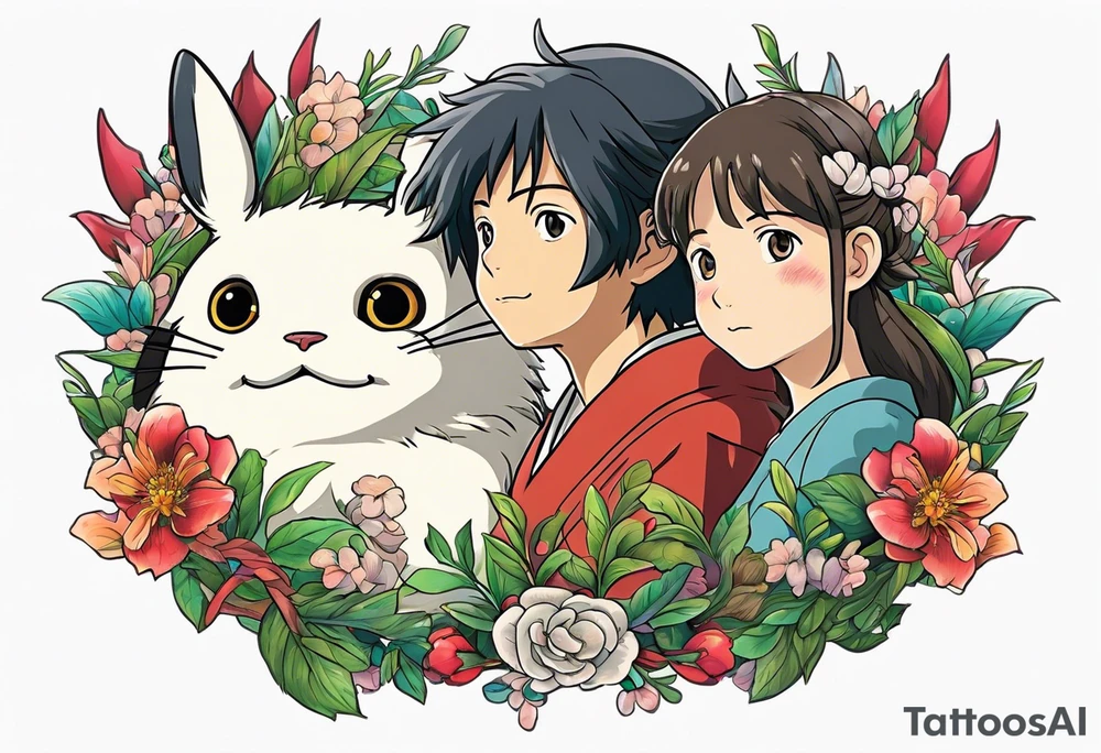 studio ghibli tattoo idea