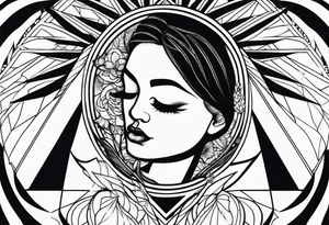 Personal growth, lecture and resilience tattoo idea