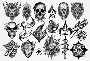 Average sign tattoo idea