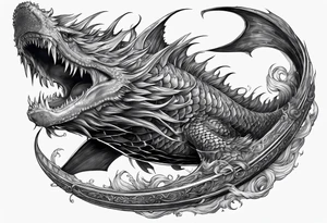 Leviathan from final fantasy tattoo idea