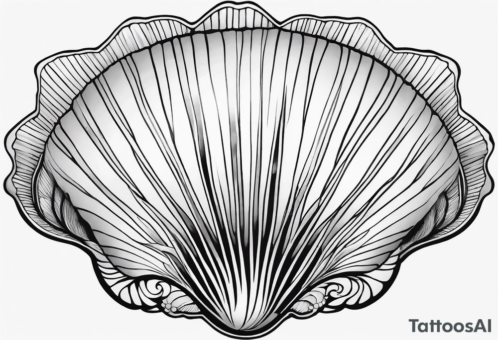 Nataulis shell tattoo idea