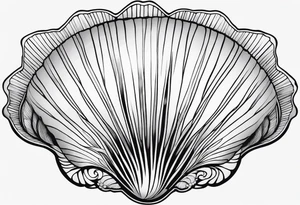 Nataulis shell tattoo idea