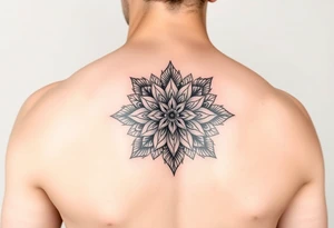 Elephant flowers mandala soft  on the arm tattoo idea