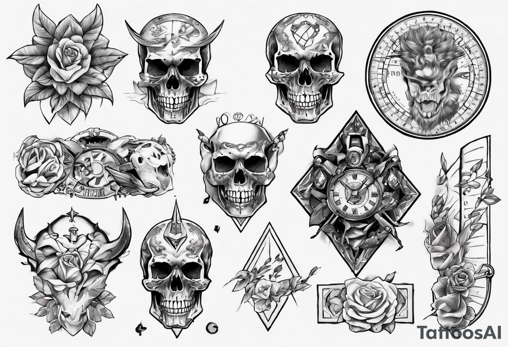 casio corinthias tattoo idea