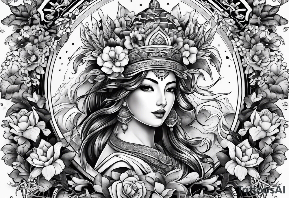 Prosperity tattoo idea