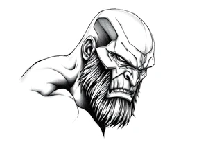 thanos tattoo idea