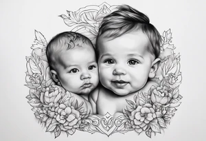 Trenton green-blaker and Brittany underhill baby would look like? tattoo idea