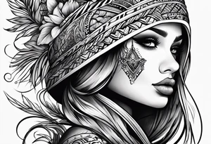 half sleeve tattoo idea